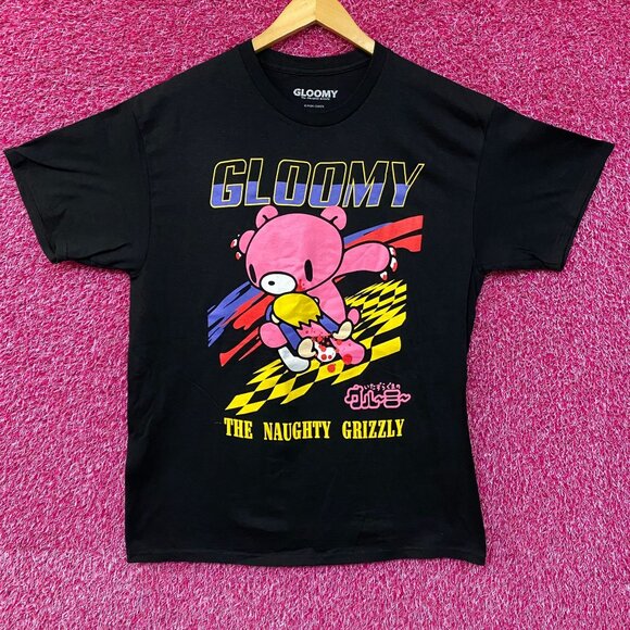 Gloomy The Naughty Grizzly T-Shirt Large - Picture 1 of 4